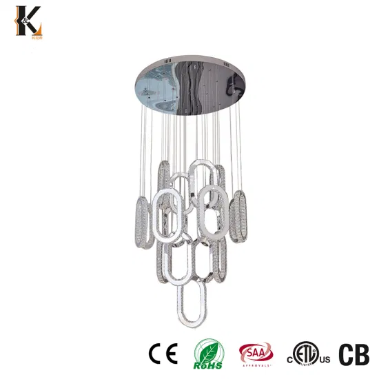 Moderner LED-Disco-Kronleuchter, China, moderner Top-Türkischer Hot-Seals-Antikmetall-Großer LED-Luxus-Kristall-Kronleuchter