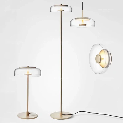 Postmoderne LED-Stehlampe, nordische Gold-Eisen-Stehlampen für Wohnzimmer, Stand-LED-Licht (WH